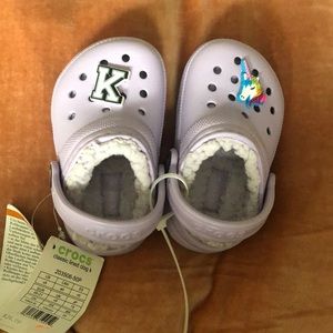 Infant crocs size 5 charms NOT included.